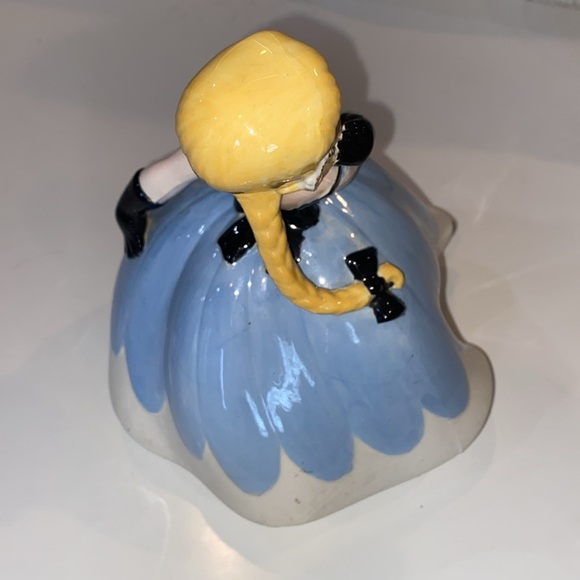 VTG 1958 Holland Mold Ceramic Dancing Girl Southern Belle Blond/Blue Figurine - Picture 10 of 12